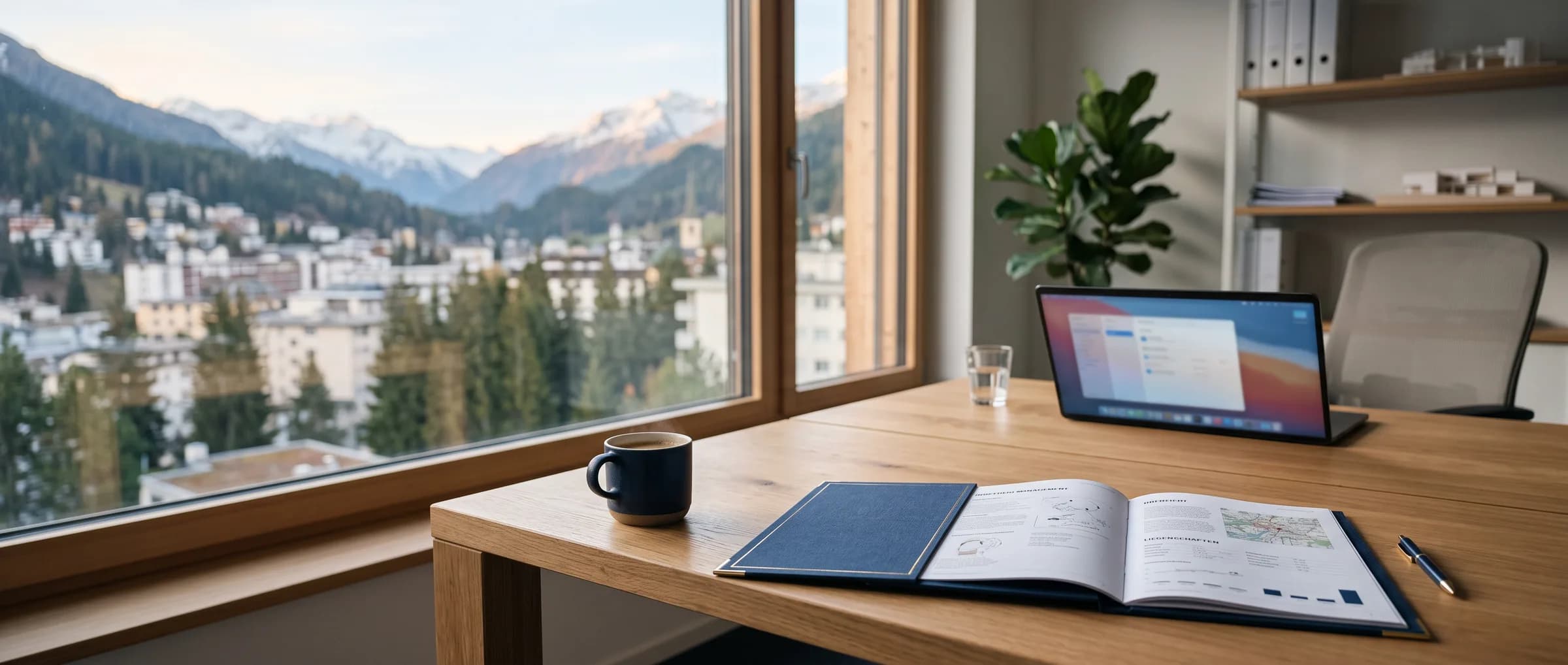 Morgens am Schreibtisch — Anruf, App und E-Mail landen am selben Ort